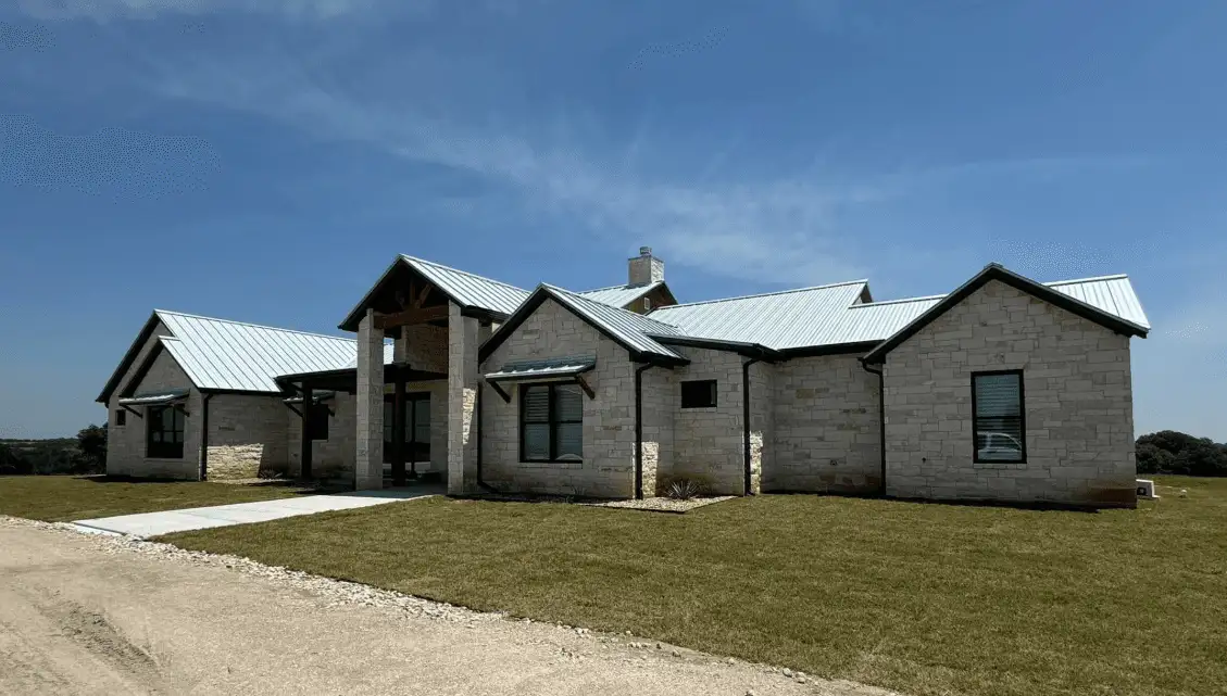 Custom home built by John Fuller Custom Built Homes in Decatur, TX